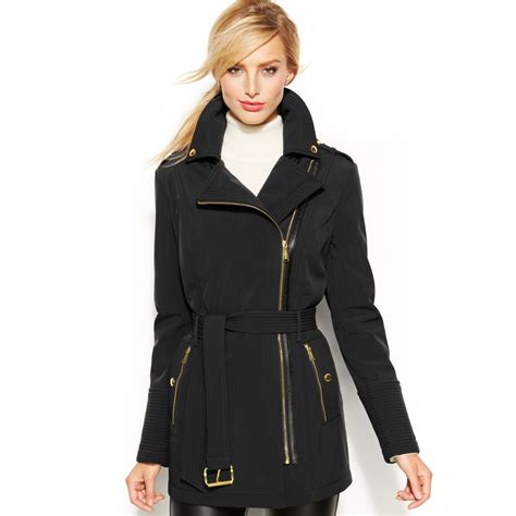 michael kors white and black coat|Michael Kors coats women outlet.